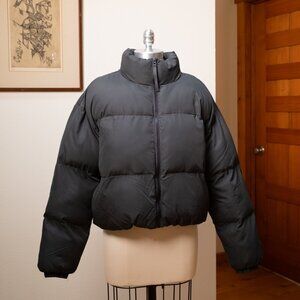 Dark Navy Puffer, Fabletics